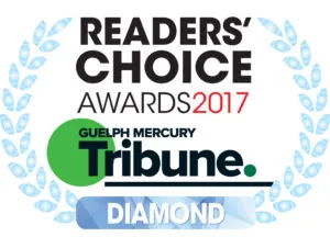 Guelph Mercury Tribune Readers' Choice Awards 2017 Diamond