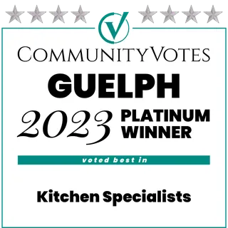 Community Votes Guelph 2023 Platinum winner, Kitchen Specialists